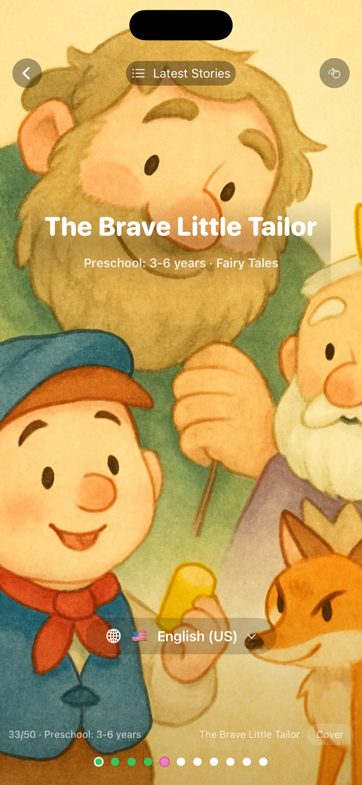 Bedtime Stories - Linguo Baby screenshot